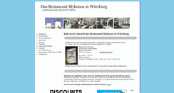 Desktop Screenshot of mykonos-restaurant.de